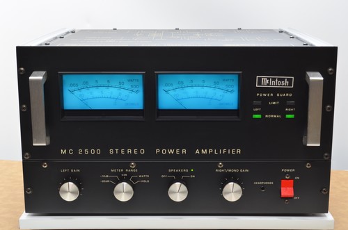 Mcintosh mc2500 stereo power - mc2500,
