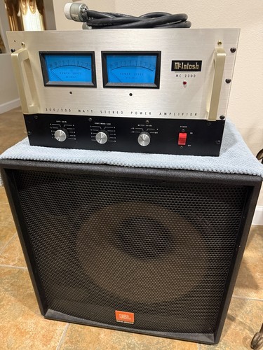 Mcintosh mc2300 stereo power - mcintosh,